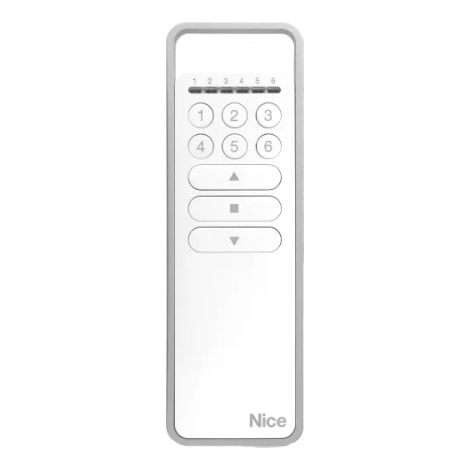 Télécommande 6 canaux NICE pour volet roulant solaire GEFRADIS