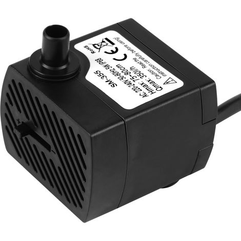 Mini pompe à eau submersible ultra silencieuse pour bassin, aquarium et fontaine (1/5)