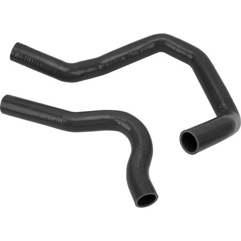 Kit de durites de refroidissement pour radiateur, en silicone durable haute température, pour Honda Civic Type-R EK4 EK9, noir. (1/5)