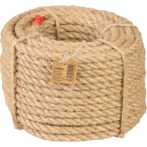 Seil Strend Pro Garden, Jute, dreisträngig, 6 mm, Länge 20 m