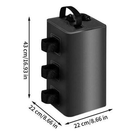 20L Sac De Lestage pour Tente - Poids Tonnelle De Jardin avec Dispositif Anti-Reflux - Convient Aux Environnements Où Clous De Sol Ne Peuvent Pas Être Utilisés, Tels Que Plages, Surfaces Dures (1/5)