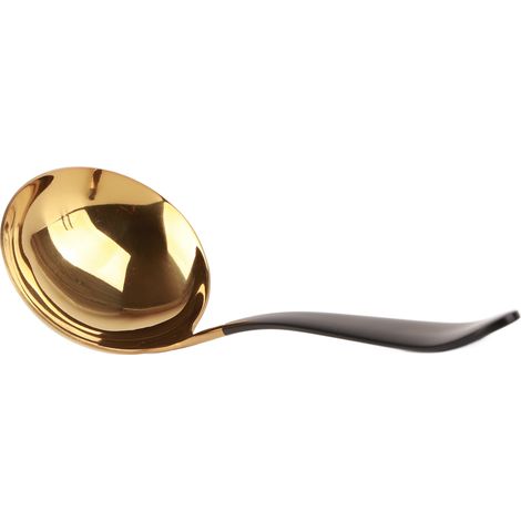 Cuillère à Soupe Ronde en Acier Inoxydable 304 pour Cuisine et Table (1/5)
