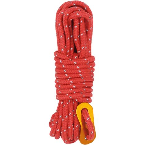 Zeltseil, Campingschnur 4 mm reflektierendes Paracord-Utility-Outdoor-Seil Stabile Survival Cord Outdoor-Ausrüstung für Campingzelte, Wander- und Rucksackabenteuer (1/5)