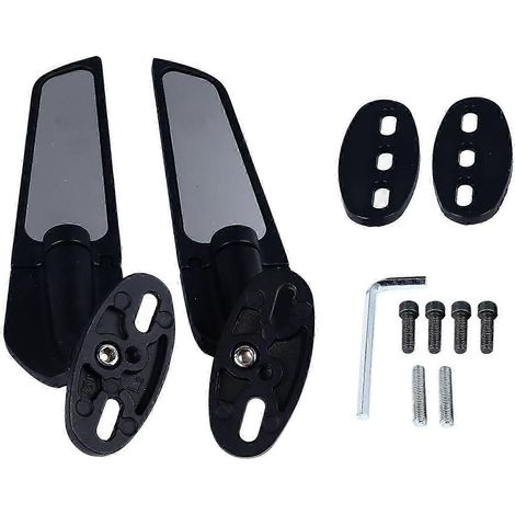 rétroviseurs de guidon pour moto, grand angle, compatibles avec scooters et autres motos (RN).WHBYV (1/4)