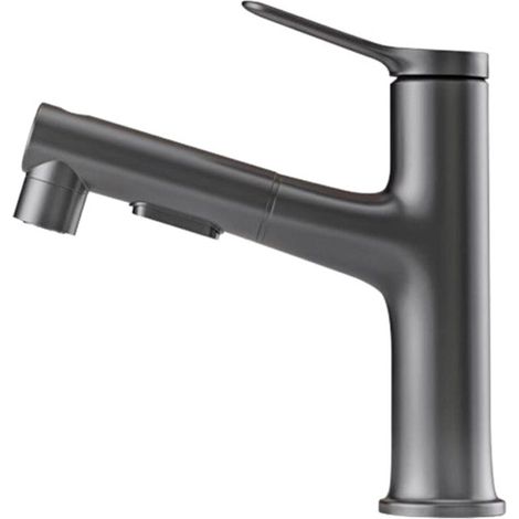 Robinet Extractible Lavabo Cuivre Eau Chaude Froide Salle de Bains Toilettes (1/4)