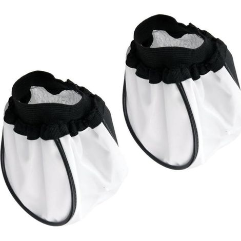 2 Pièces Couvercle de Lampe Flash Rond en Tissu Blanc Effet Réfléchissant, Facile à Installer, Abat-Jour Doux pour Photographie Professionnelle (1/5)