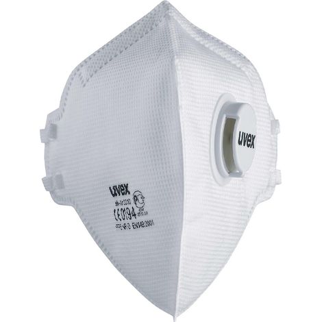uvex uvex silv-Air class.3310 8763310 Feinstaubmaske mit Ventil FFP3 15 St. EN 149:2001 + A1:2009 DI