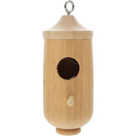 Vogelhaus aus Synthetischem Material en Khaki Kleines Nest