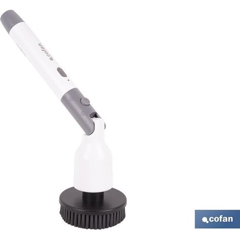 Spazzola elettrica ricaricabile tramite USB con 2 velocità e 11 accessori intercambiabili (1/4)