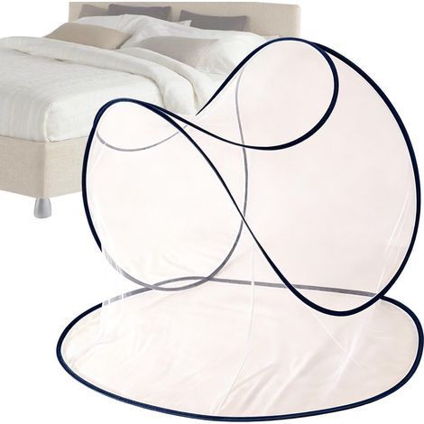 Moustiquaire de lit, housse protection pliable et portable (1/5)