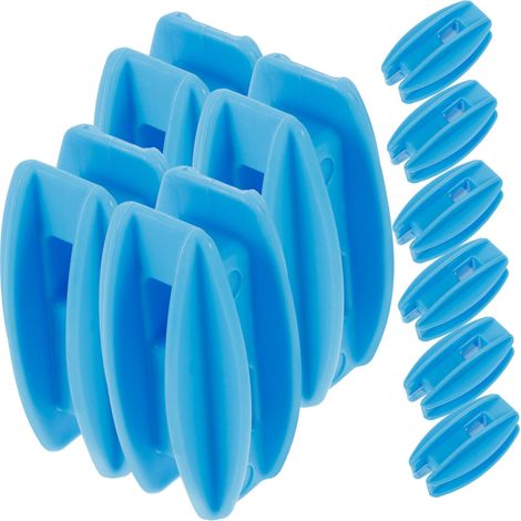 Isolateurs de Clôture Électrique Portables 10 Pcs Plastique Bleu (1/5)
