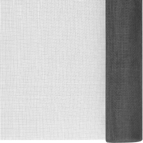 Brise Vue pour Balcon Jardin Terrasse, Écran en treillis, Fibre de verre 60x1000 cm Noir OIB1924E (1/5)