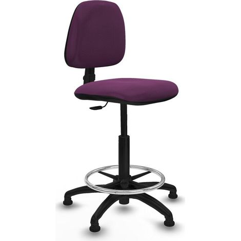 piqueras-y-crespo Esto taburete de escritorio violeta minimalista (1/3)