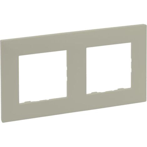 Legrand Rahmen 864672 Niloe Step 2fach sand