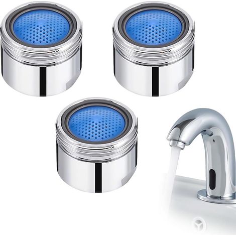 Ensemble de 3 pièces pour mitigeur de salle de bain avec aérateur, économiseur d'eau (1/5)