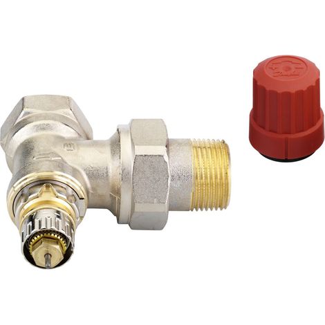 Danfoss Corpo valvola RA-N 20 R 3/4, ad angolo, nichelato opaco, 013G0035
