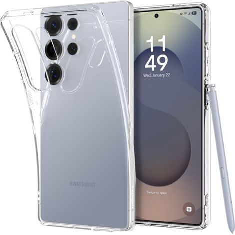 Funda Spigen Liquid Crystal para Samsung Galaxy S25 Ultra (transparente) (1/5)