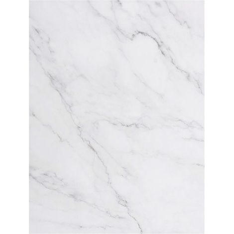 Planche de rangement en marbre blanc, pratique pour ranger les accessoires de cuisine. (1/5)