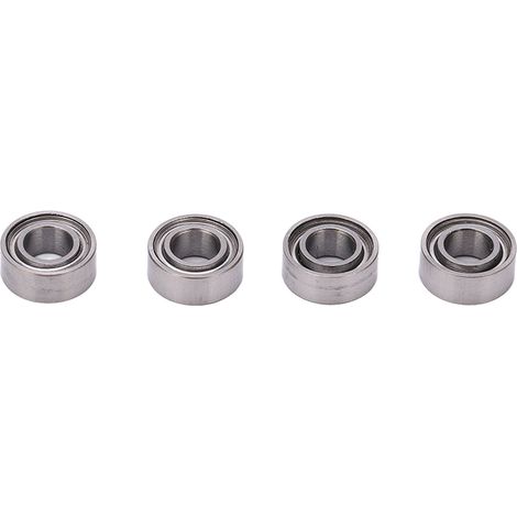 4 Roulements à Billes en Acier Inoxydable 5x10x4mm pour Voitures Télécommandées 1/10 Arrma 3S