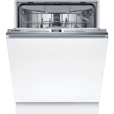Lave-vaisselle tout encastrable BOSCH SBH4HVX14E SER4 - 14 couverts - L60 cm XXL (grande hauteur) - 46 dB - Porte a glissieres