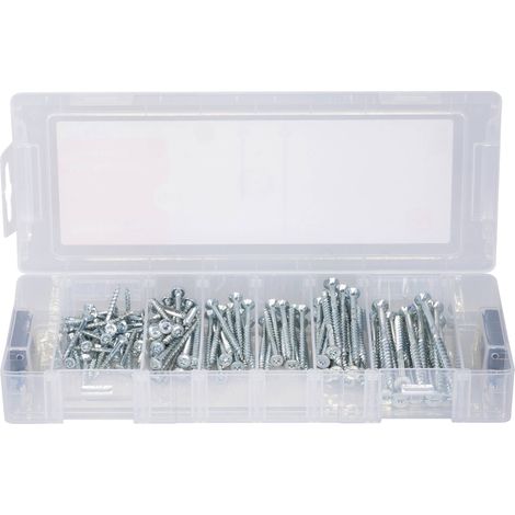 Visserie fischer mini fixtainer powerfast ii galvanisée 125 pcs (1/5)