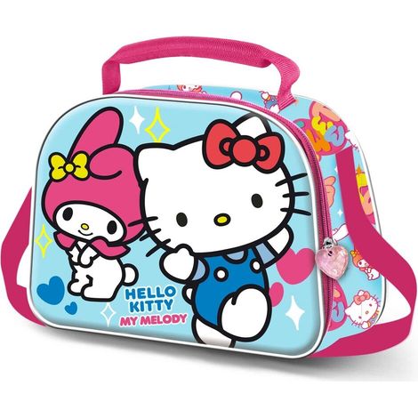 Bolsa portameriendas 3D Friendship Hello Kitty