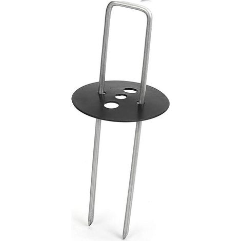 Lot de 25 Agrafes pour toiles de paillage argent avec Joints 150 30 3.5mm (1/5)