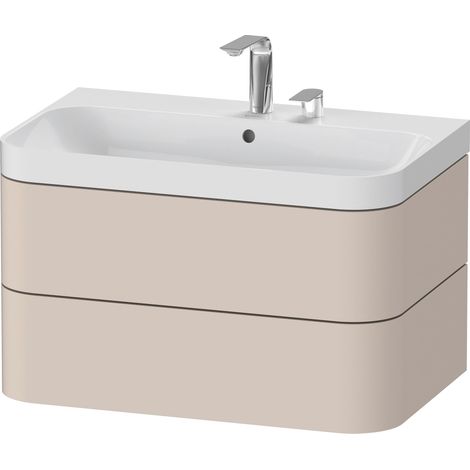 Duravit Happy D.2 Plus c-shaped Set suspendu,775x490mm, 2