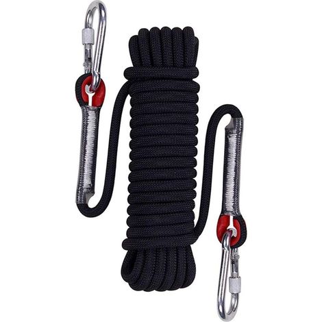 Corde D Escalade - Diamètre 12mm - Résistance 12kn - Pour Camping Randonnée Alpinisme - 1 Pièce (1/4)