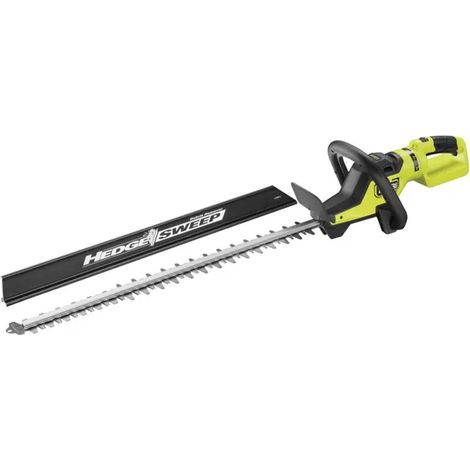 Ryobi – Taille-haies électrique 36V MAX POWER 65cm – Moteur Brushless – Capacité de coupe 28mm – Poignée rotative 5 positions – Collecteur de déchets hedgesweep™