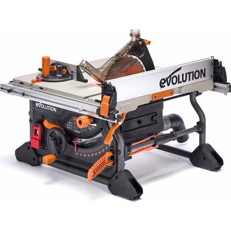 Scie sur table Evolution R255TBL 255mm 1650W avec lame multi-matériaux TCT