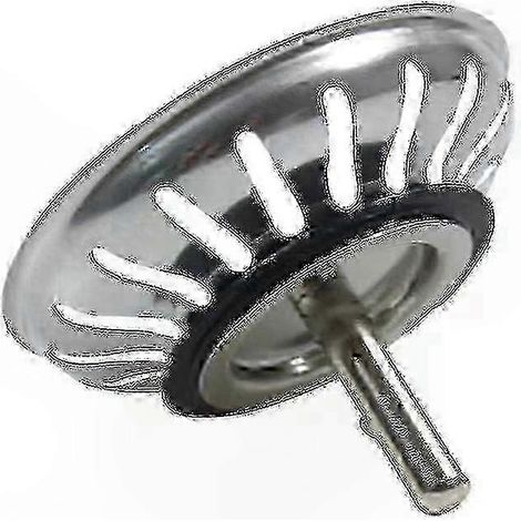 83-mm-Spülbecken-Sieb - Ersatzkorb für Standardspülen, Edelstahlfilter, robustes Abflusssieb, kompatibel mit den meisten Küchen. (1/4)
