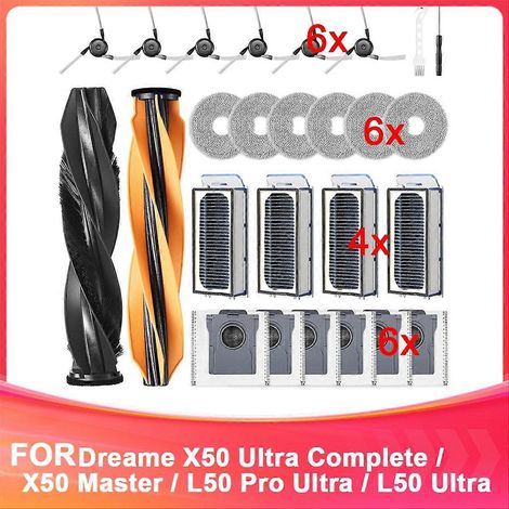 Lot de 26 accessoires pour X50 Ultra Complete/X50 Master/L50 Pro Ultra/L50 Ultra Aspirateur robot (1/5)