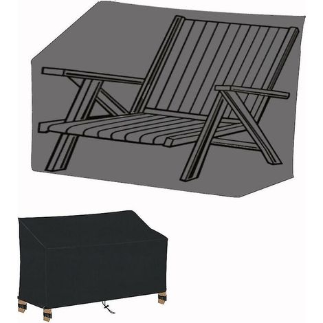 Garden Bench Cover With Vents, Waterproof, Windproof, Anti-ultraviolet, Tear-proof (a) (1/5)