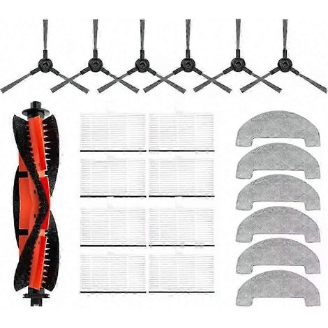 For MOVA S800 / E20 / E20 Pro / E20 Pro Plus / Trouver E20 / E20 Pro / E20 Plus Vacuum Accessories Main Side Brush Filter Mop (1/5)