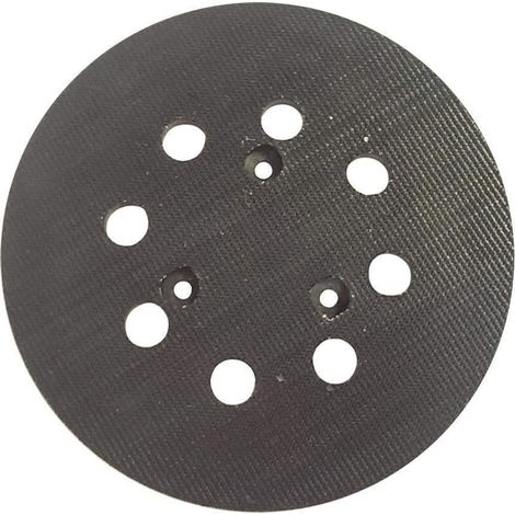 Plateau Auto-Agrippant - 1 Pièce - 8 Trous - Pour Ponceuses Excentriques - Compatible Makita BO5010 à BO5041