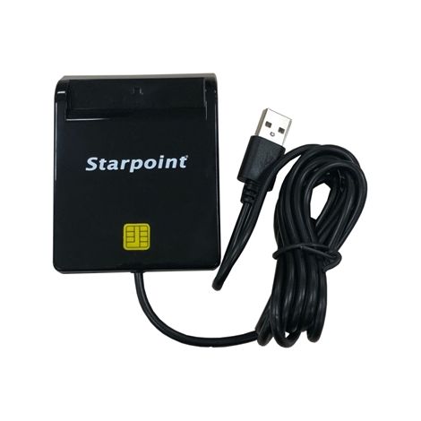 Lector Tarjeta Chip STPSCRZW-1 USB Negro