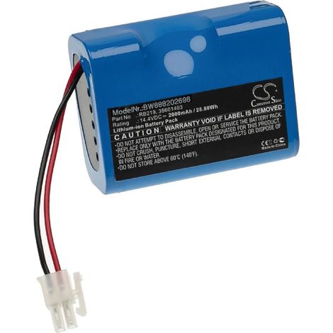 BATTERIE ASPIRATEUR POUR PETIT ELECTROMENAGER HOOVER - 35601727 (1/2)
