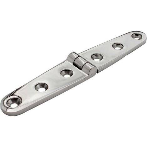 CCYKXA Charnières de meuble polies par miroir de charnière de porte d'acier inoxydable pour le Charnières bateau marin SUS316 152.5mm28mm 2pièces (1/4)