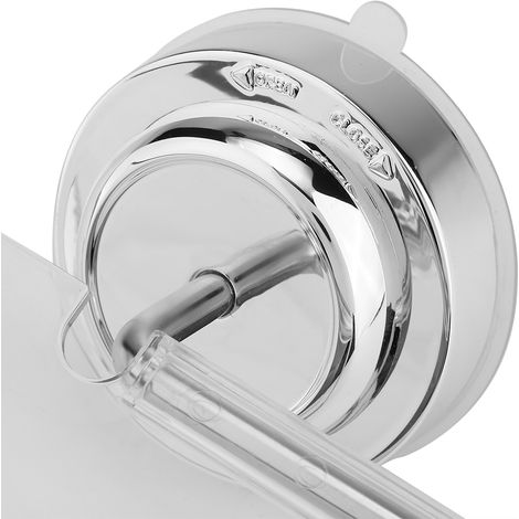 Porte-rouleau de papier toilette étanche à ventouse, pour salle de bain à domicile ou à l'hôtel. (1/5)