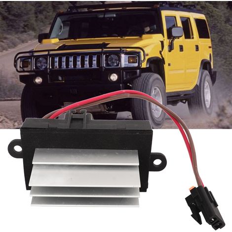 Résistance de moteur de souffleur 19331830 19329838 Ω, adaptée au ventilateur de moteur de souffleur de chauffage HUMMER H2 (3GSH-19E624-CA). (1/5)
