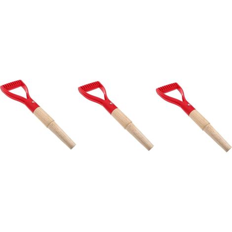 3 Pièces Manche De Pelle De Jardin Longue Poignée Manche De Bêche Poignée D'outils De Jardin ée De Neige e De Pelle Domestique e De Fourche De en Bois (1/5)