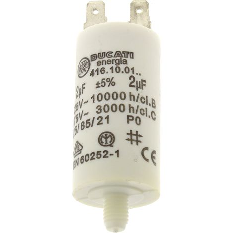 Kondensator 2µf 400v für miele-Wäschetrockner