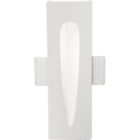 Lampada faretto LED da incasso LIMBO in gesso verniciato Bianco 10x32 cm (1/4)