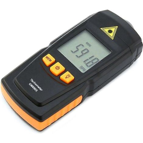 Digitaler Fotolaser-Drehzahlmesser (berührungslos) Drehzahlmesser 2,5–99999 U/min