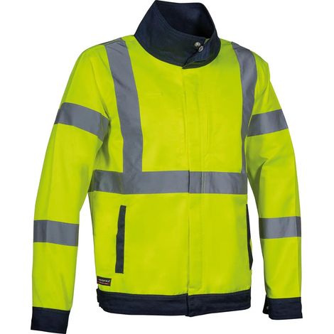 Cofra GDGIL Dazzle Arbeitsjacke Gelb L