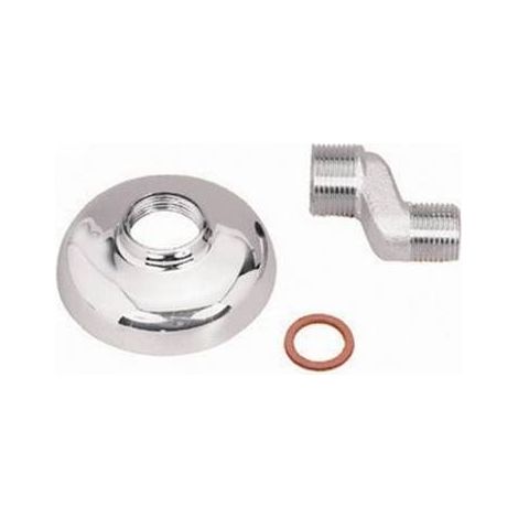 ECCENTRICO OTTONE CROMATO C/SPOSTAMENTO Misura: 1/2" x 3/4" mm. 25
