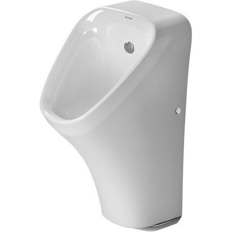 Urinoir électrique DURASTYLE 300x340mm batterie, entrée par l'arrière, sans mouche blanc
