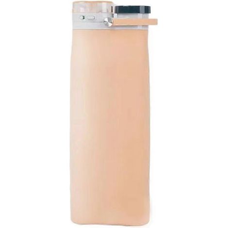600ml anti fuite pliant bouteille d eau Sport boisson tasse avec paille réutilisable pour Indoor extérieur Activities (1/5)