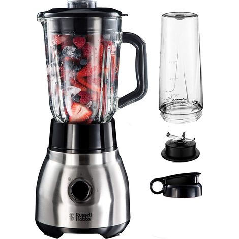 Blender Essential, 1,5L Bol en Verre, Puissant (1/5)